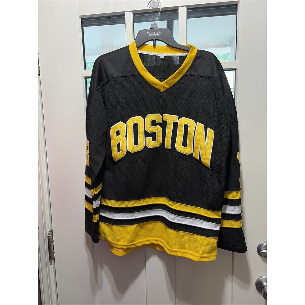 Happy Gilmore Hockey Jersey Movie Ice Hockey Shirt Black Adult Size Small - Picture 5 of 7